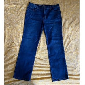 St Johns Bay Dark Wash Straight Leg Jeans